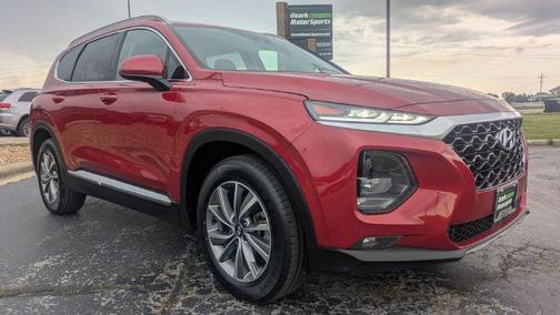 Scarlet Red 2019 Hyundai SANTA FE SEL Plus 2.4
