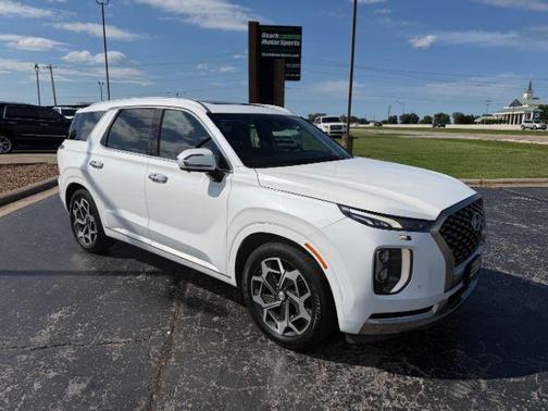 Hyper White 2022 Hyundai PALISADE Calligraphy