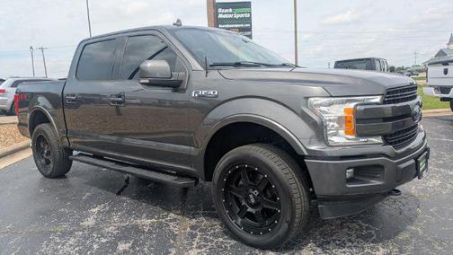 Stone Gray 2018 Ford F-150 Lariat