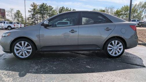 Titanium Metallic 2010 Kia Forte SX