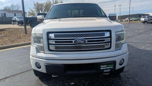 White Platinum Metallic Tri-Coat 2014 Ford F-150 Limited