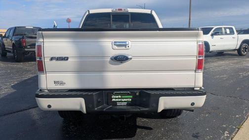 White Platinum Metallic Tri-Coat 2014 Ford F-150 Limited