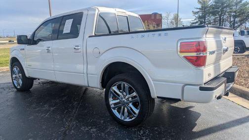White Platinum Metallic Tri-Coat 2014 Ford F-150 Limited