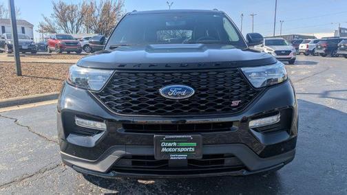 Agate Black Metallic 2021 Ford Explorer ST
