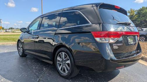 Crystal Black Pearl 2015 Honda Odyssey Touring Elite