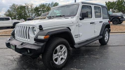 Bright White Clearcoat 2018 Jeep Wrangler Unlimited Sport
