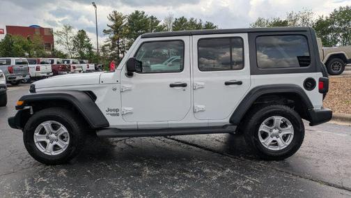 Bright White Clearcoat 2018 Jeep Wrangler Unlimited Sport