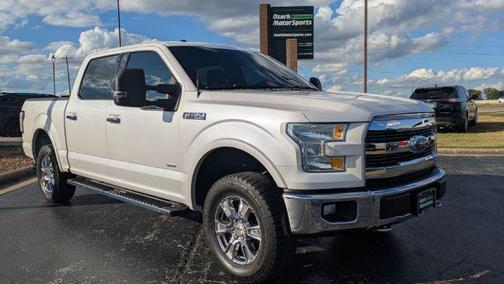 Oxford White 2015 Ford F-150 Lariat
