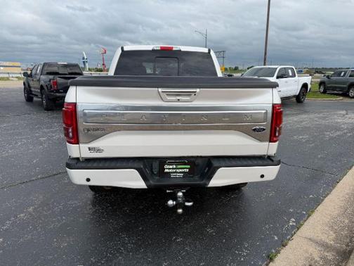 White Platinum Metallic Tri-Coat 2017 Ford F-150 Platinum