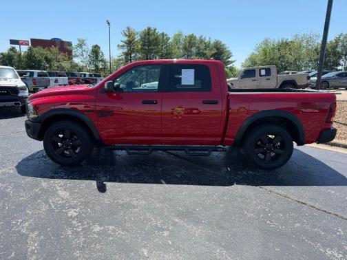Red 2020 RAM 1500 Classic Warlock Crew Cab 4x2 5'7' Box