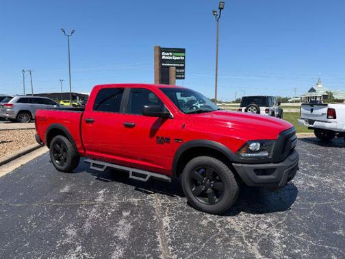 Red 2020 RAM 1500 Classic Warlock Crew Cab 4x2 5'7' Box