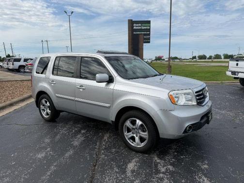 Alabaster Silver Metallic 2012 Honda Pilot EX-L