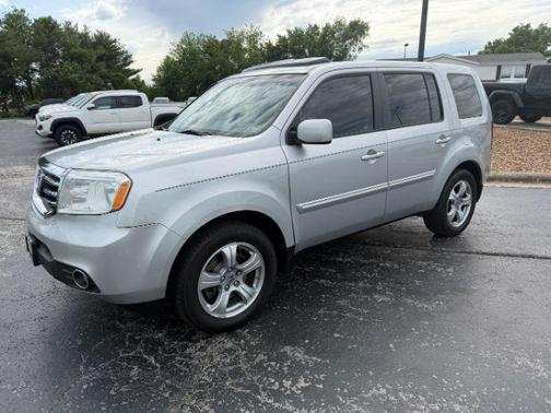 Alabaster Silver Metallic 2012 Honda Pilot EX-L