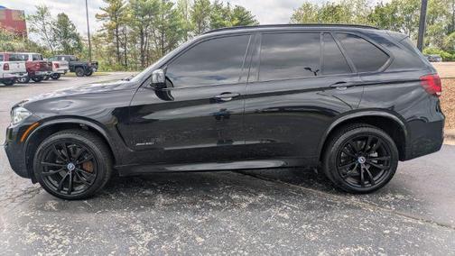 Ruby Black Metallic 2017 BMW X5 xDrive50i