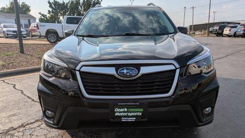Crystal Black Silica 2021 Subaru Forester Base
