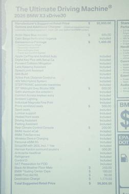 2026 BMW X3 30 xDrive