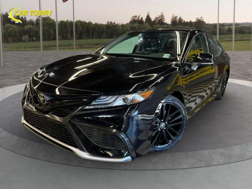 Midnight Black Metallic 2023 Toyota Camry XSE