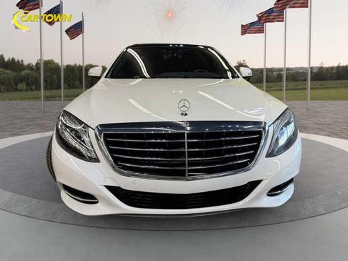 White 2017 Mercedes-Benz S-Class 4MATIC