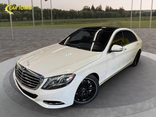 White 2017 Mercedes-Benz S-Class 4MATIC