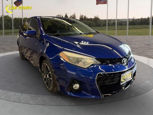 Blue Crush Metallic 2015 Toyota Corolla S Plus