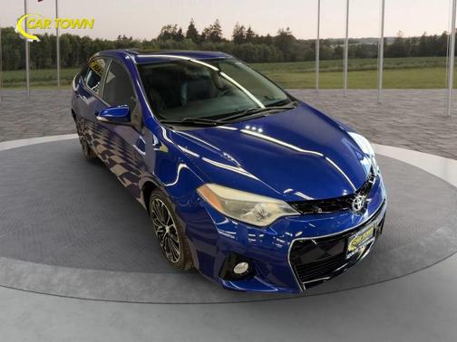 Blue Crush Metallic 2015 Toyota Corolla S Plus