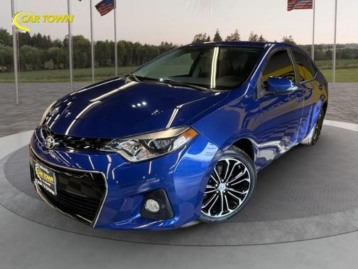 Blue Crush Metallic 2015 Toyota Corolla S Plus