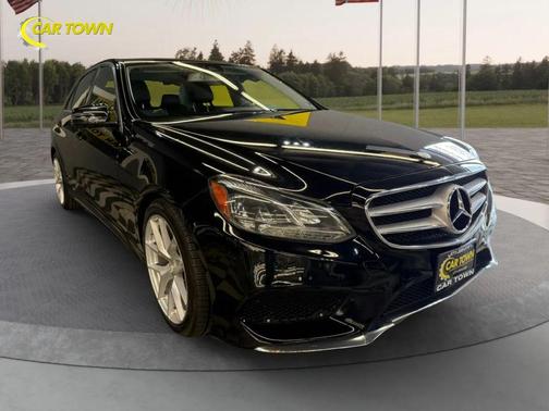 Black 2014 Mercedes-Benz E-Class E 350 4MATIC Sedan 4D