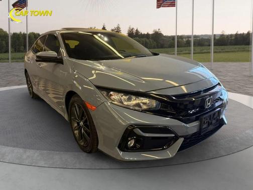 Blue 2021 Honda Civic EX