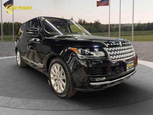 Black 2016 Land Rover Range Rover 3.0L Turbocharged Diesel HSE Td6