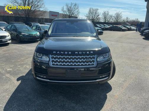 Black 2016 Land Rover Range Rover 3.0L Turbocharged Diesel HSE Td6