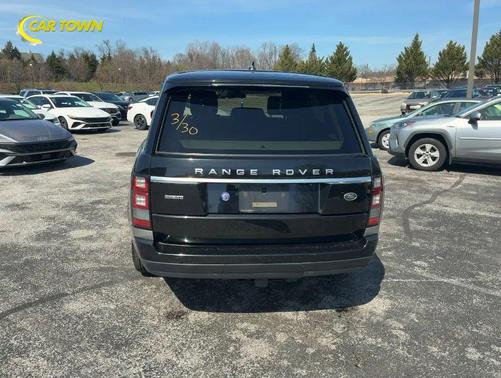 Black 2016 Land Rover Range Rover 3.0L Turbocharged Diesel HSE Td6