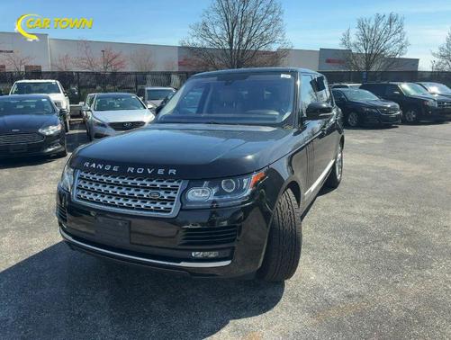 Black 2016 Land Rover Range Rover 3.0L Turbocharged Diesel HSE Td6