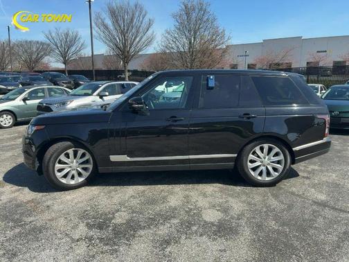 Black 2016 Land Rover Range Rover 3.0L Turbocharged Diesel HSE Td6