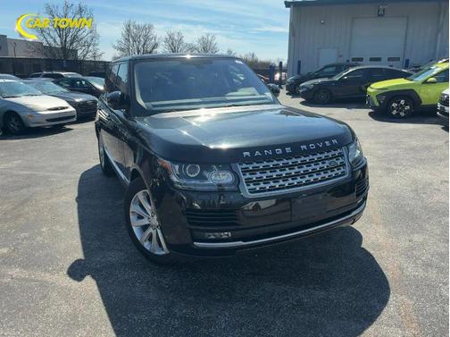 Black 2016 Land Rover Range Rover 3.0L Turbocharged Diesel HSE Td6