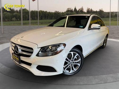 White 2018 Mercedes-Benz C-Class C 300 4MATIC