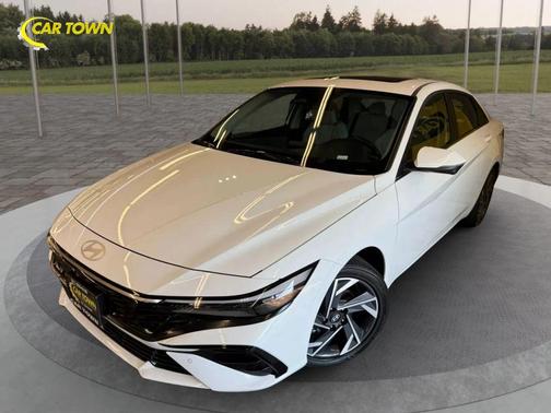 Serenity White 2024 Hyundai ELANTRA Limited