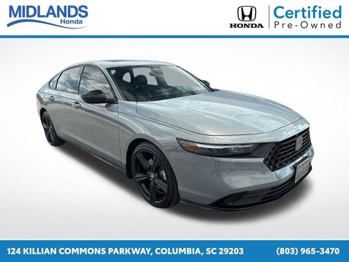 Urban Gray Pearl 2024 Honda Accord Hybrid