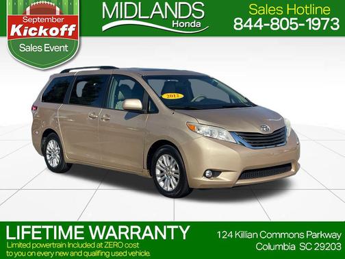 2012 Toyota Sienna XLE