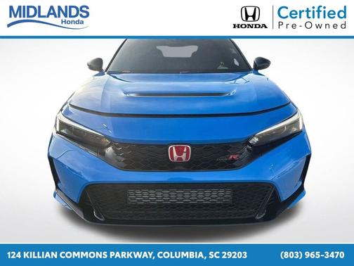 Boost Blue Pearl 2025 Honda Civic Type R