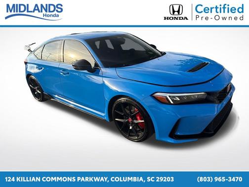 Boost Blue Pearl 2025 Honda Civic Type R