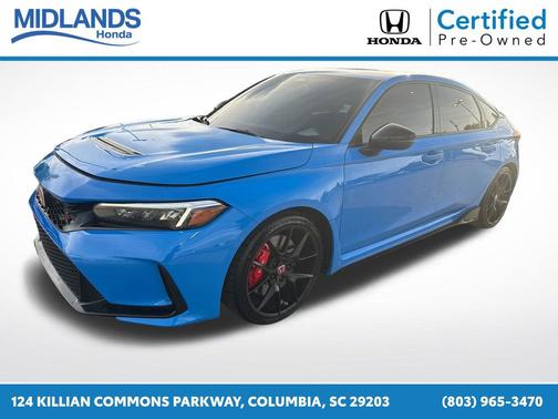 Boost Blue Pearl 2025 Honda Civic Type R