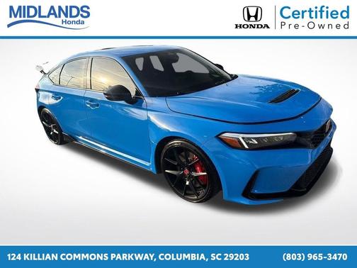 Boost Blue Pearl 2025 Honda Civic Type R