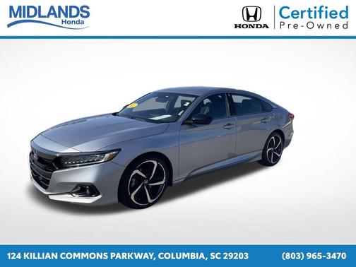 Lunar Silver Metallic 2022 Honda Accord