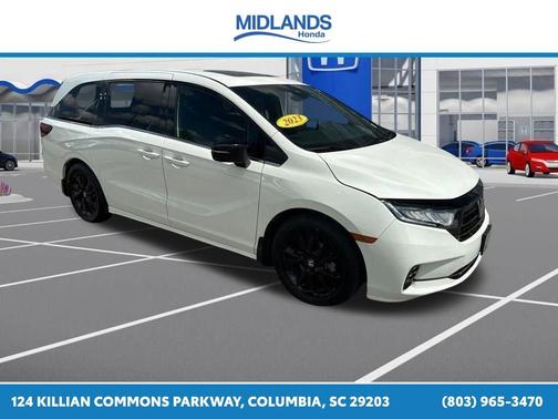 Platinum White Pearl 2023 Honda Odyssey
