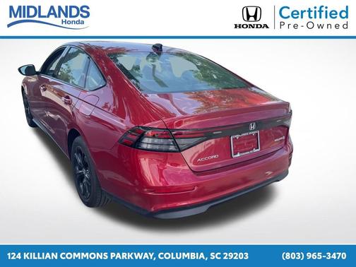 Radiant Red Metallic 2025 Honda Accord
