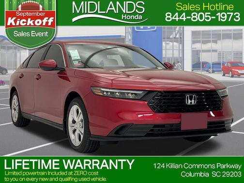 2025 Honda Accord LX 1.5T