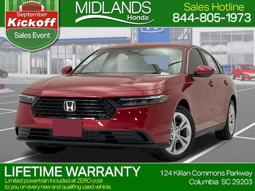 2025 Honda Accord LX 1.5T
