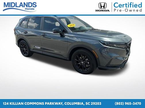 Meteorite Gray Metallic 2026 Honda CR-V Hybrid