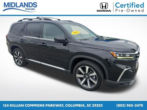 Crystal Black Pearl 2023 Honda Pilot
