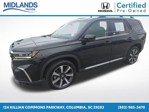 Crystal Black Pearl 2023 Honda Pilot